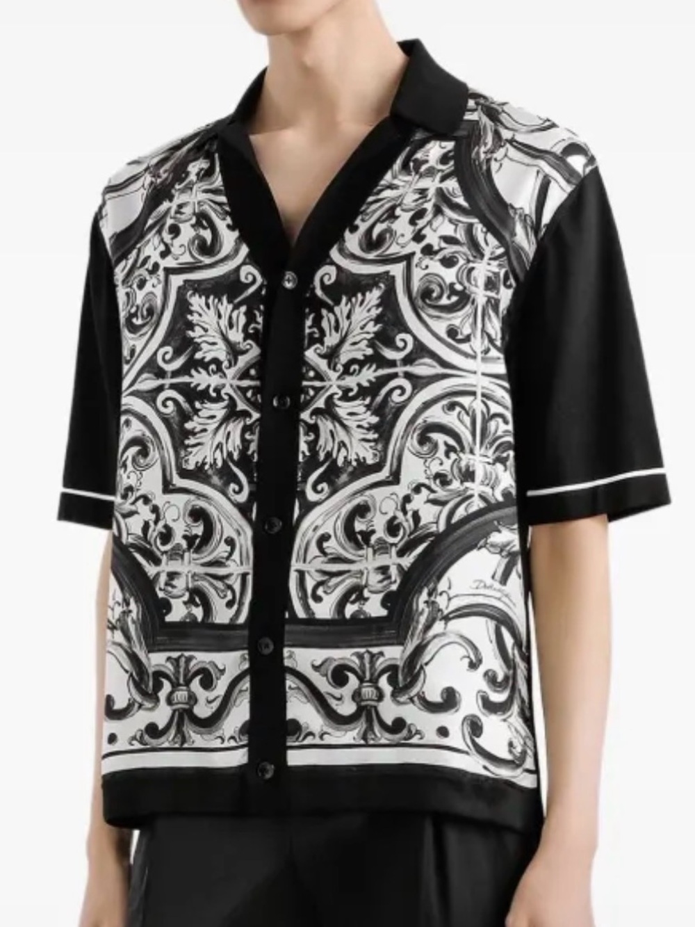 Dolce & Gabbana Majolica-print shirt